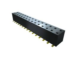 SAMTEC TLE-110-01-G-DV-A-K-TR Receptáculo PCB, Tarjeta-a-Tarjeta, 2 mm, 2 Líneas, 20 Contactos, Receptacle Female Contact