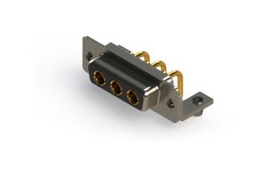 EDAC 630-3W3-640-1NB Combination Layout D Sub Connector, 630C Series, DA-3W3, Receptacle, 3 Contacts, 3 Power, Solder