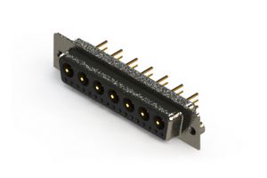 EDAC 628-24W7624-5TA Combination Layout D Sub Connector, 628C Series, DD-24W7, Receptacle, 24 Contacts