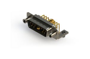 EDAC 629-11W1640-4N5 Combination Layout D Sub Connector, 629C Series, DA-11W1, Plug, 11 Contacts, 10 Signal, 1 Power