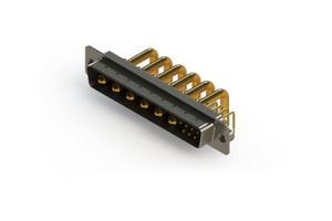 EDAC 629-13W6250-3NA Combination Layout D Sub Connector, 629C Series, DC-13W6, Plug, 13 Contacts, 7 Signal, 6 Power