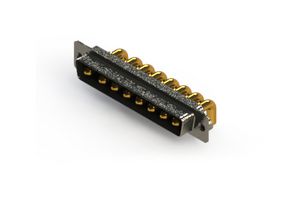 EDAC 629-8W8-240-4NA Combination Layout D Sub Connector, 629C Series, DC-8W8, Plug, 8 Contacts, 8 Power, Solder