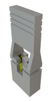 SAMTEC SNT-100-BK-G-H Jumper (Busbar), Jumper, TSW, MTSW, TLW, DW, EW, ZW, HW, & TSM Series Headers, 2 Positions