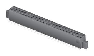 SAMTEC SFM-105-02-S-D-LC PCB Receptacle, Board-to-Board, Wire-to-Board, 1.27 mm, 2 Rows, 10 Contacts, Surface Mount