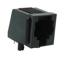 STEWART CONNECTOR SS-90000-004 Modular Connector, RJ12 Jack, 1 x 1 (Port), 6P6C, Through Hole Mount