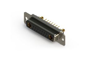 EDAC 628-17W2624-2T1 Combination Layout D Sub Connector, 628C Series, DB-17W2, Receptacle, 17 Contacts