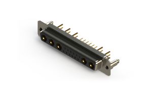 EDAC 628-17W5224-5T5 Combination Layout D Sub Connector, 628C Series, DC-17W5, Receptacle, 17 Contacts
