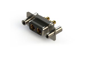 EDAC 628-2W2-624-2NC Combination Layout D Sub Connector, 628C Series, DE-2W2, Receptacle, 2 Contacts, 2 Power, Solder