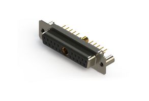 EDAC 628-21W1224-4T3 Combination Layout D Sub Connector, 628C Series, DB-21W1, Receptacle, 21 Contacts