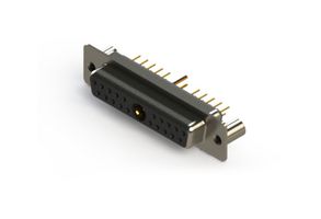 EDAC 628-21W1224-5NB Combination Layout D Sub Connector, 628C Series, DB-21W1, Receptacle, 21 Contacts