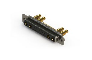 EDAC 628-21W4622-5TA Combination Layout D Sub Connector, 628C Series, DC-21W4, Receptacle, 21 Contacts