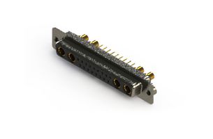 EDAC 628-21W4624-4N2 Combination Layout D Sub Connector, 628C Series, DC-21W4, Receptacle, 21 Contacts