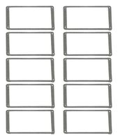 HAMMOND 1457NEG-10 Replacement Gasket, EMI/RFI, 10 Pack, 1457-EMI Series