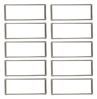 HAMMOND 1457TEG-10 Replacement Gasket, EMI/RFI, 10 Pack, 1457-EMI Series