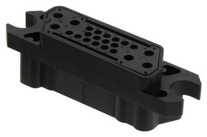TE CONNECTIVITY - ELCON 221-0011-01100 Base para Conector de Uso Rudo, ELCON Series, AMP Size 16, Size 20 Rectangular Power Contacts