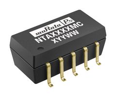 MURATA POWER SOLUTIONS NTA1212MC Isolated Surface Mount DC/DC Converter, Miniature, 1:1, 1 W, 2 Output, 12 V, 42 mA