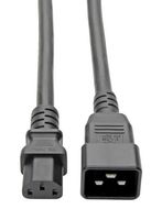 EATON TRIPP LITE P032-007 Cable de Alimentación de Red,  Uso Rudo, IEC 60320 C13, IEC 60320 C20, 2.1 m, 15 A, 250 VCA, Negro