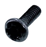 TR FASTENINGS M2 6 PRSTMC Z100 Tornillo, M2, 6 mm, Steel, Bright Zinc, Pozidriv Cabeza Alomada