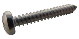 TR FASTENINGS N101.250 PRA2ABS100- Screw, No.10, 31.7 mm, Stainless Steel A2, Pan Head Pozidriv