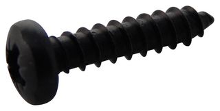 TR FASTENINGS N40.500 PRSTABB100- Tornillo, No.4, 12.7 mm, Chemically Blackened, Steel, Pozidriv Cabeza Alomada