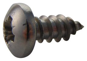 TR FASTENINGS N80.375 PRA2ABS100- Screw, No.8, 9.5 mm, Stainless Steel A2, Pan Head Pozidriv