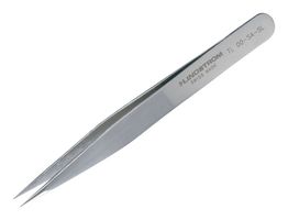 LINDSTROM TL 00-SA SL Tweezers, Precision, ESD Safe, Anti-Magnetic, Flat, Pointed, 4.7", Stainless Steel