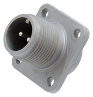 AMPHENOL INDUSTRIAL ACS02A14S-2P(072) Circular Connector, AC Series, MIL-DTL-5015 Series, Box Mount Receptacle, 4 Contacts, Solder Pin