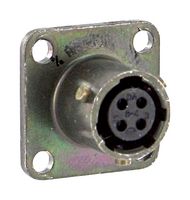 AMPHENOL INDUSTRIAL PT02E-10-6S(025) Circular Connector, Miniature Circular Connector, PT Series, Box Mount Receptacle, 6 Contacts
