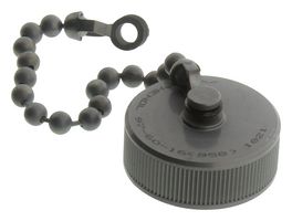 AMPHENOL INDUSTRIAL 97-60-16(958) Dust Cap / Cover, Gray Zinc/Nickel Plating With Bead Chain, Protection Cap