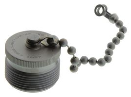 AMPHENOL INDUSTRIAL 97-60-18P(958) Dust Cap / Cover, Gray Zinc/Nickel Plating With Bead Chain, Protection Cap