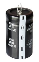 CORNELL DUBILIER 381LL682M100N062 Electrolytic Capacitor, 6800 µF, 100 V, ± 20%, Snap-In, 8000 hours @ 105°C
