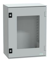 SCHNEIDER ELECTRIC NSYPLM43TG Carcasa de Plástico, Wall Mount, Poliéster (PET), Reforzado con Fibra de Vidrio, 430 mm, 330 mm