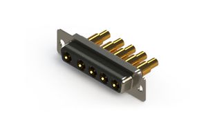EDAC 628-5W5-622-5N1 Combination Layout D Sub Connector, 628C Series, DB-5W5, Receptacle, 5 Contacts, 5 Coax