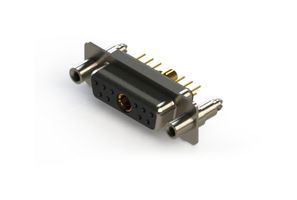EDAC 628-11W1224-3NE Combination Layout D Sub Connector, 628C Series, DA-11W1, Receptacle, 11 Contacts
