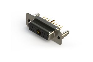 EDAC 628-11W1624-7T5 Combination Layout D Sub Connector, 628C Series, DA-11W1, Receptacle, 11 Contacts