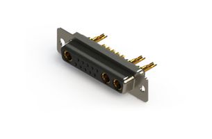 EDAC 628-13W3622-1N1 Combination Layout D Sub Connector, 628C Series, DB-13W3, Receptacle, 13 Contacts