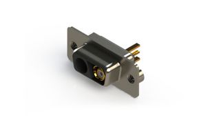 EDAC 628-2WK2224-7T2 Combination Layout D Sub Connector, 628C Series, DE-2WK2, Receptacle, 2 Contacts, 2 Coax, Solder