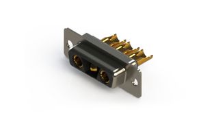 EDAC 628-3WK3222-4N1 Combination Layout D Sub Connector, 628C Series, DA-3WK3, Receptacle, 3 Contacts, 3 Power