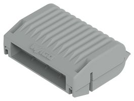 WAGO 207-1332 Plastic Enclosure, Size 2, Junction Box, Polypropylene (PP), 17.8 mm, 33.6 mm, 45.9 mm, IPX8
