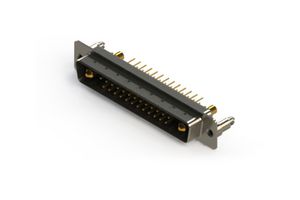 EDAC 627-27W2624-3N5 Combination Layout D Sub Connector, 627C Series, DC-27W2, Plug, 27 Contacts, 25 Signal, 2 Power