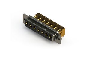 EDAC 630-24W7640-7NA Combination Layout D Sub Connector, 630C Series, DD-24W7, Receptacle, 24 Contacts