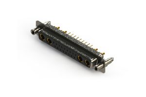 EDAC 628-21W4624-1TE Combination Layout D Sub Connector, 628C Series, DC-21W4, Receptacle, 21 Contacts