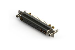 EDAC 628-25W3624-4T6 Combination Layout D Sub Connector, 628C Series, DC-25W3, Receptacle, 25 Contacts
