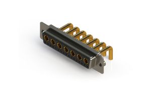 EDAC 630-24W7250-3N2 Combination Layout D Sub Connector, 630C Series, DD-24W7, Receptacle, 24 Contacts