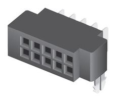 SAMTEC SFMH-105-02-L-D-LC-TR Receptáculo PCB, Tarjeta-a-Tarjeta, 1.27 mm, 2 Líneas, 10 Contactos, Receptacle Female Contact