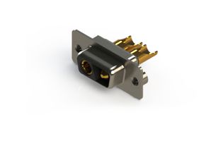 EDAC 628-2WK2622-4TA Combination Layout D Sub Connector, 628C Series, DE-2WK2, Receptacle, 2 Contacts, 2 Power