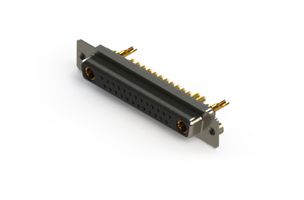 EDAC 628-27W2222-1T2 Combination Layout D Sub Connector, 628C Series, DC-27W2, Receptacle, 27 Contacts