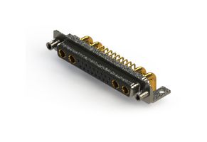 EDAC 630-21W4240-4N6 Combination Layout D Sub Connector, 630C Series, DC-21W4, Receptacle, 21 Contacts