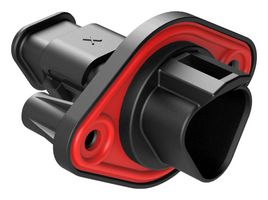 AMPHENOL SINE/TUCHEL AT04-3P-PM15 Automotive Connector Housing, AT Series, Receptacle, 3 Positions