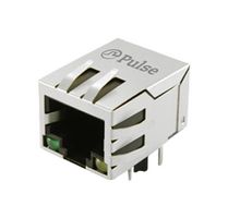 PULSE ELECTRONICS JD0-0004NL Modular Connector, RJ45 Jack, 1 x 1 (Port), 8P8C, Through Hole Mount